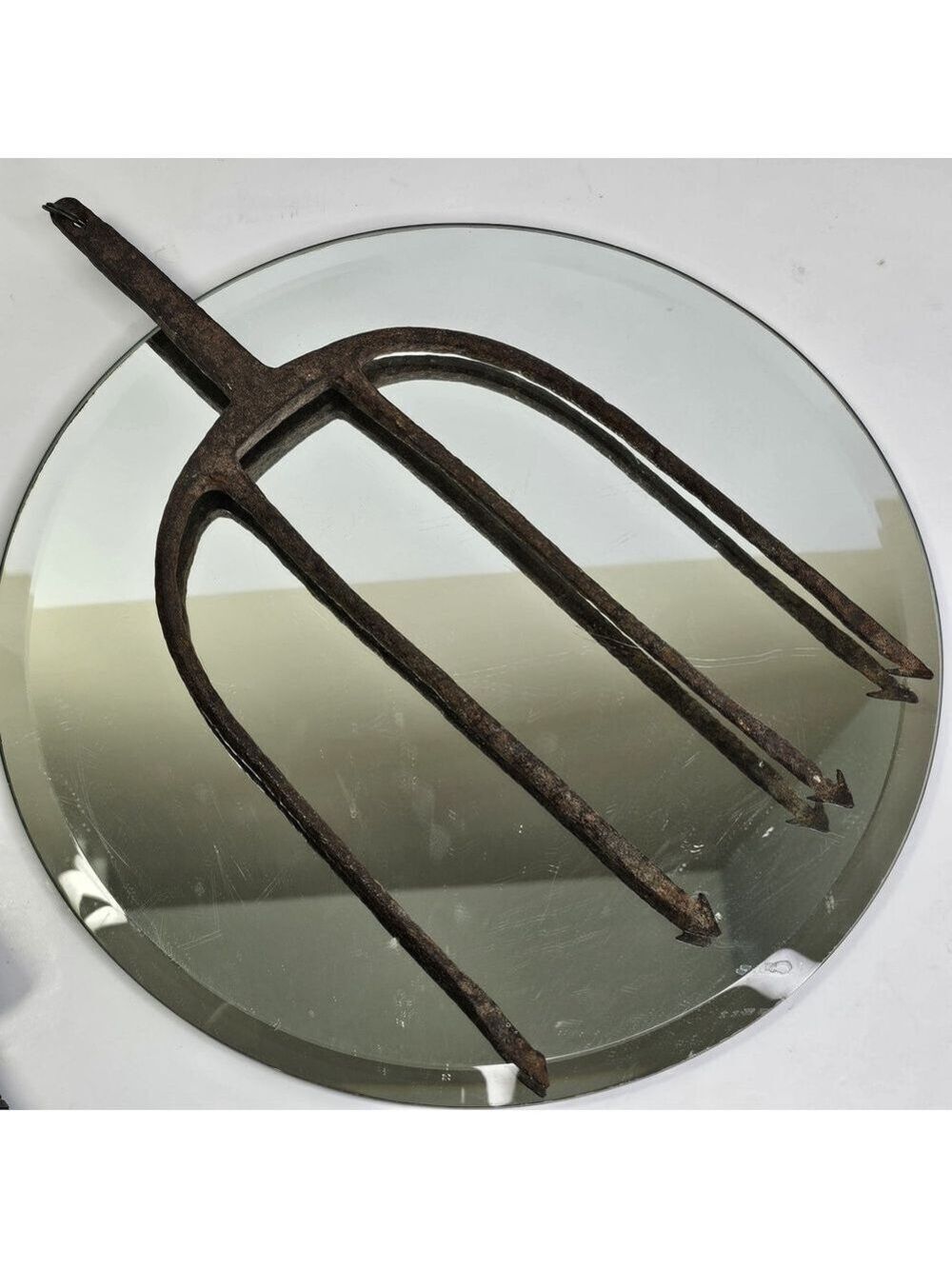 Antique Harpoon Fishing Snake Small Game Hunting Iron Tool